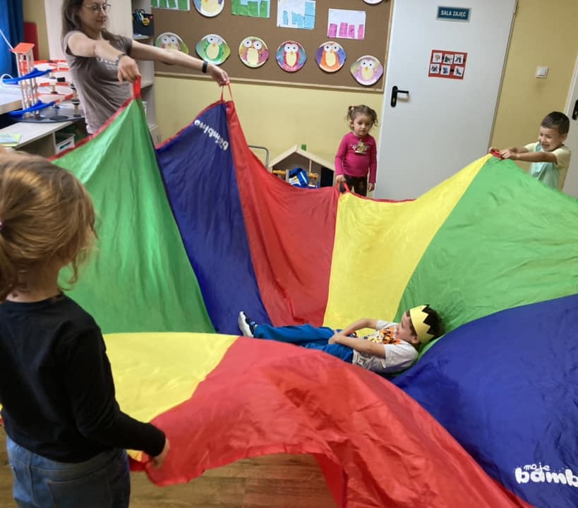 Zajęcia TUS - Przedszkole Mikro w Krakowie